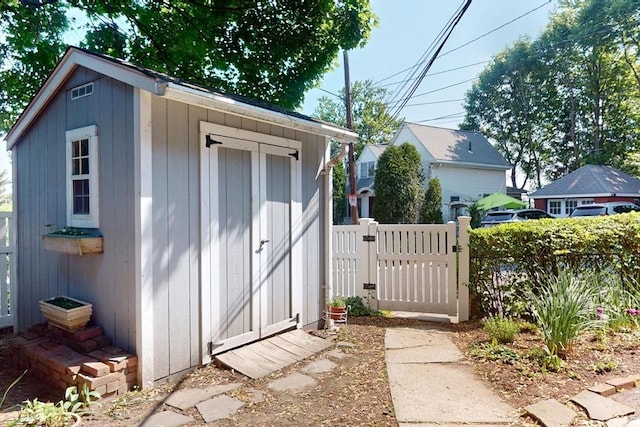 12 Bigelow Cir Unit 3, Boston, MA 02135 - view of shed featuring a gate