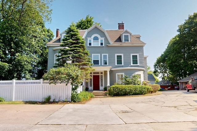 12 Bigelow Cir Unit 3, Boston, MA 02135 - view of front of home with a chimney