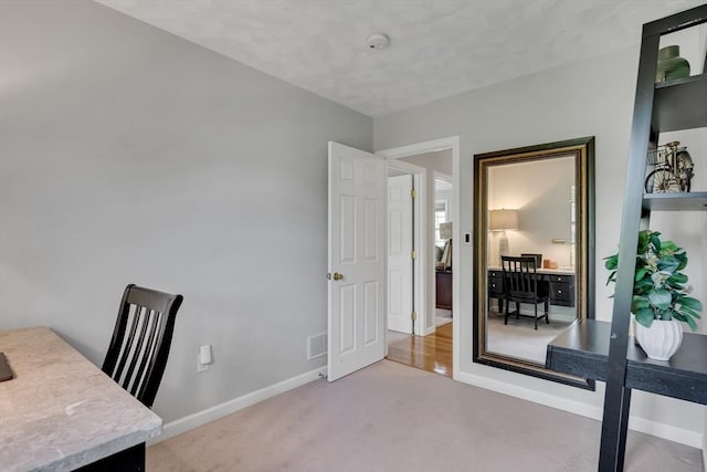7 Sequoia Dr, Wilmington, MA 01887 - home office featuring light carpet and baseboards