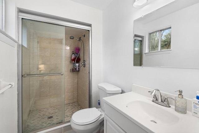 47 Churchill St, Sudbury, MA 01776 - bathroom featuring vanity and a shower stall