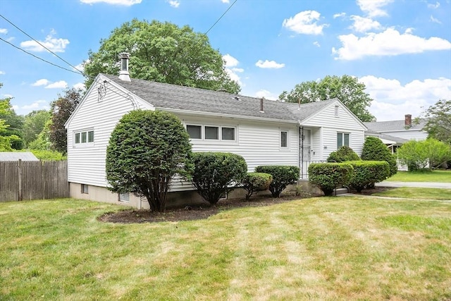 381 Water, Wakefield, MA 01880 - view of front facade featuring a chimney and roof with shingles