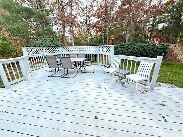 view of deck