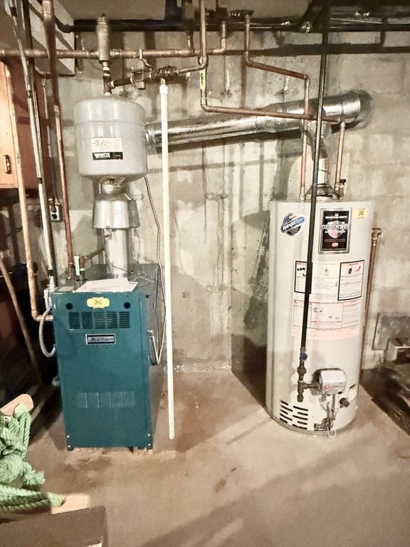 utilities with gas water heater