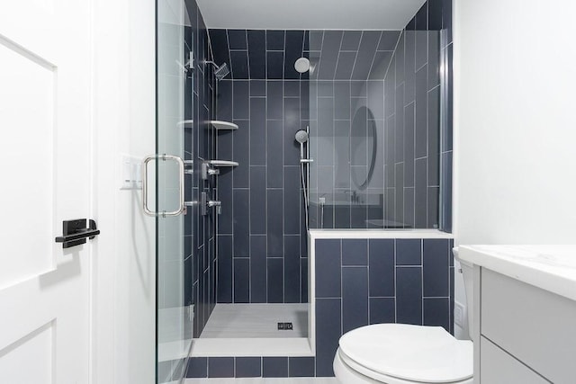354 Linwood Ave Unit 354, Newton, MA 02460 - full bathroom with vanity, toilet, and a stall shower
