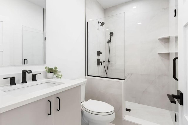 354 Linwood Ave Unit 354, Newton, MA 02460 - full bath with a shower stall, toilet, and vanity