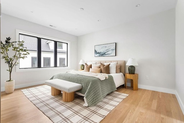 354 Linwood Ave Unit 354, Newton, MA 02460 - bedroom with light wood-style flooring and baseboards