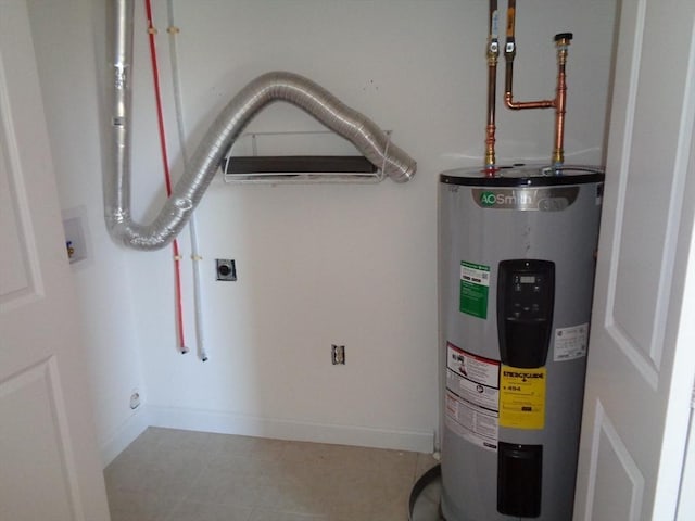 12 Brookside Rd Unit 20, Westford, MA 01886 - utility room with electric water heater