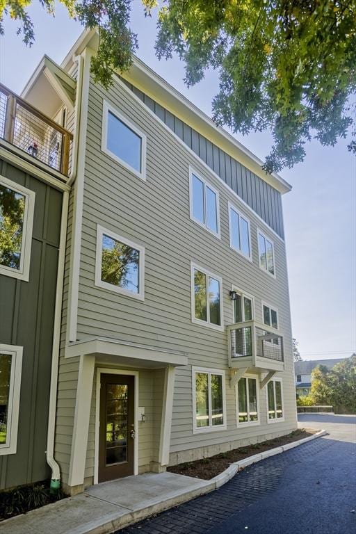 view of rear view of house