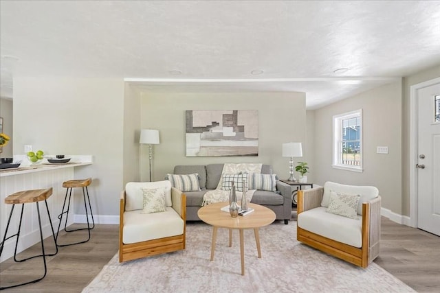 1009 Point Rd, Marion, MA 02738 - living area with wood finished floors and baseboards