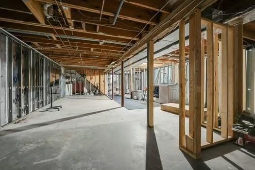 miscellaneous room featuring concrete floors