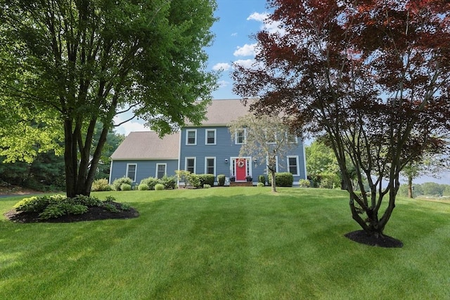 70 Huntsbridge Rd, North Attleboro, MA 02760 - colonial home featuring a front yard