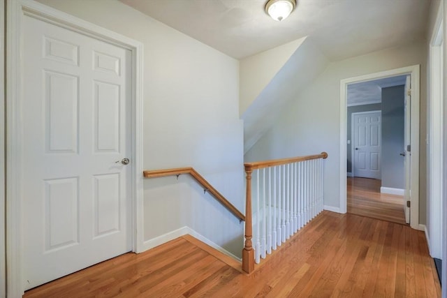 70 Huntsbridge Rd, North Attleboro, MA 02760 - corridor with an upstairs landing and light wood-style floors