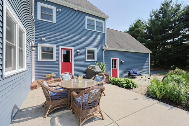 70 Huntsbridge Rd, North Attleboro, MA 02760 - view of patio / terrace featuring area for grilling and outdoor dining space