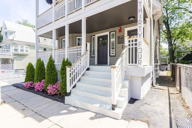 34 Alpha Rd Unit 3, Boston, MA 02124 - entrance to property featuring a porch