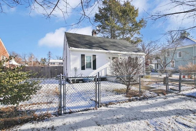 view of front of house