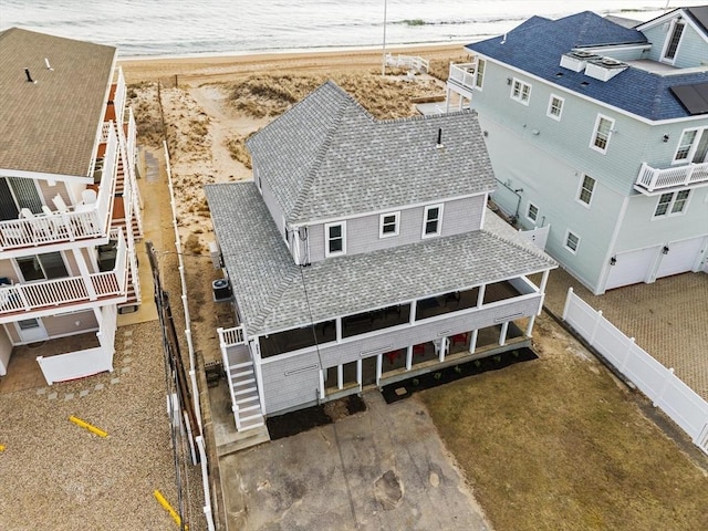 drone / aerial view