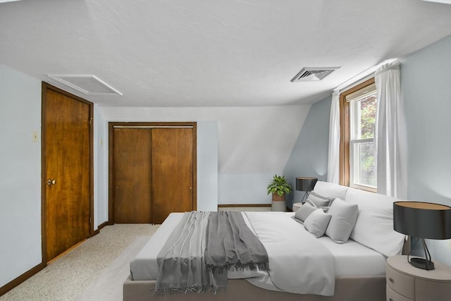 57 Strafford Rd, Westwood, MA 02090 - carpeted bedroom featuring attic access and baseboards