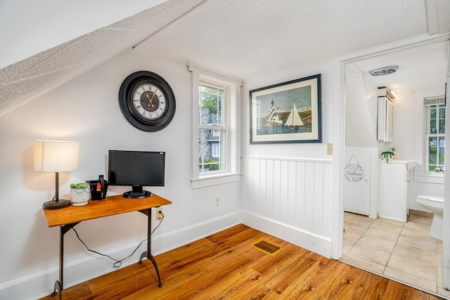 3 Lakeside Ave, Lunenburg, MA 01462 - home office featuring light wood-style floors