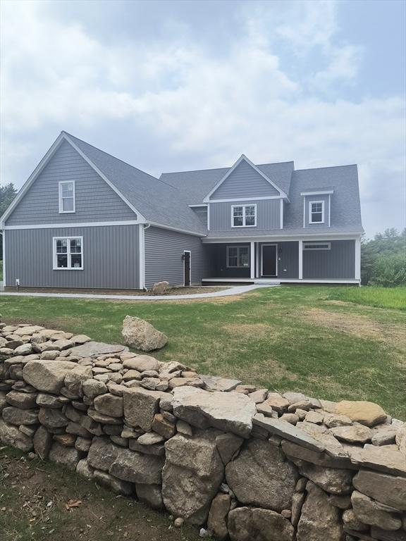 40 Blood Rd, Charlton, MA 01507 - view of front of property with a patio area and a front yard