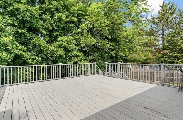 37 Saint Michaels Ave, Somerset, MA 02726 - view of wooden deck