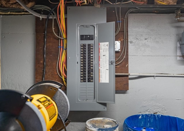98 Moss St, New Bedford, MA 02744 - utilities featuring electric panel