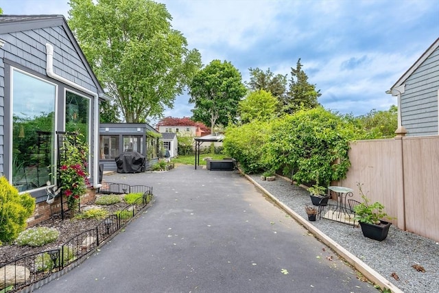 98 Moss St, New Bedford, MA 02744 - view of patio / terrace with grilling area