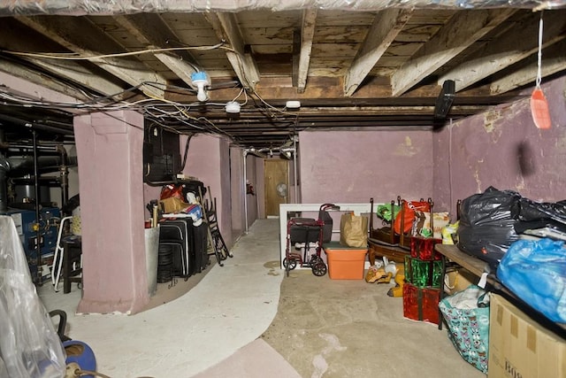 320 Oakland St, Springfield, MA 01108 - view of unfinished basement