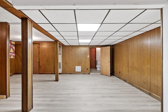 25 Ocallaghan Way, Lynn, MA 01905 - finished below grade area with wood walls and light wood-style floors
