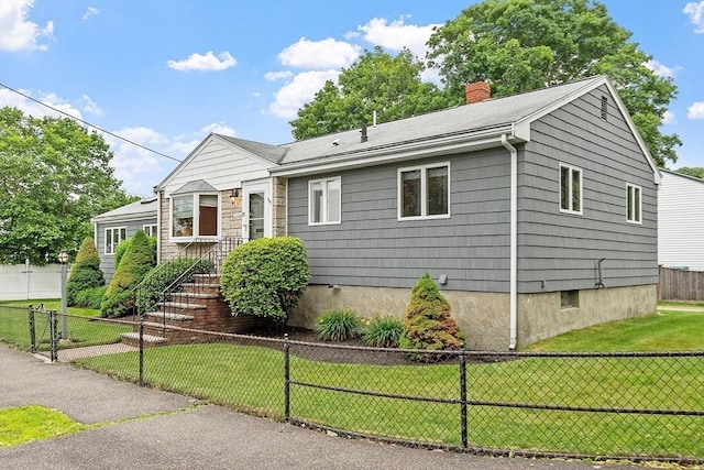 25 Ocallaghan Way, Lynn, MA 01905 - view of front of property with a chimney