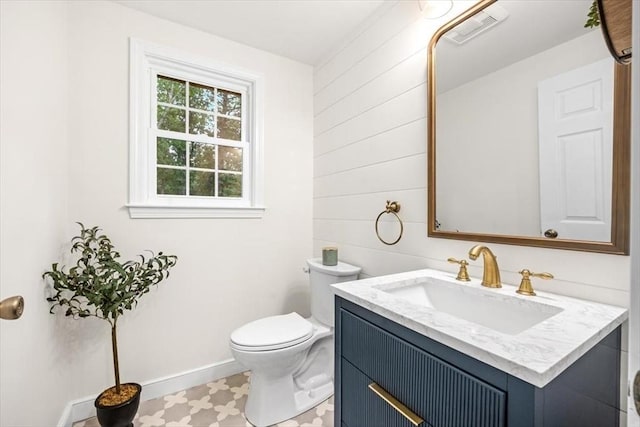 98 Old Forge Rd, Scituate, MA 02066 - bathroom featuring vanity and wooden walls