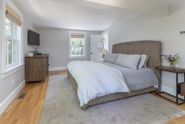 28 Marthas Rd, Edgartown, MA 02539 - bedroom featuring light wood-style flooring and baseboards
