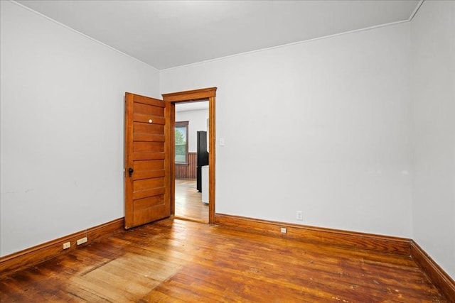 29 Tatman St, Worcester, MA 01607 - unfurnished room with hardwood / wood-style flooring and baseboards