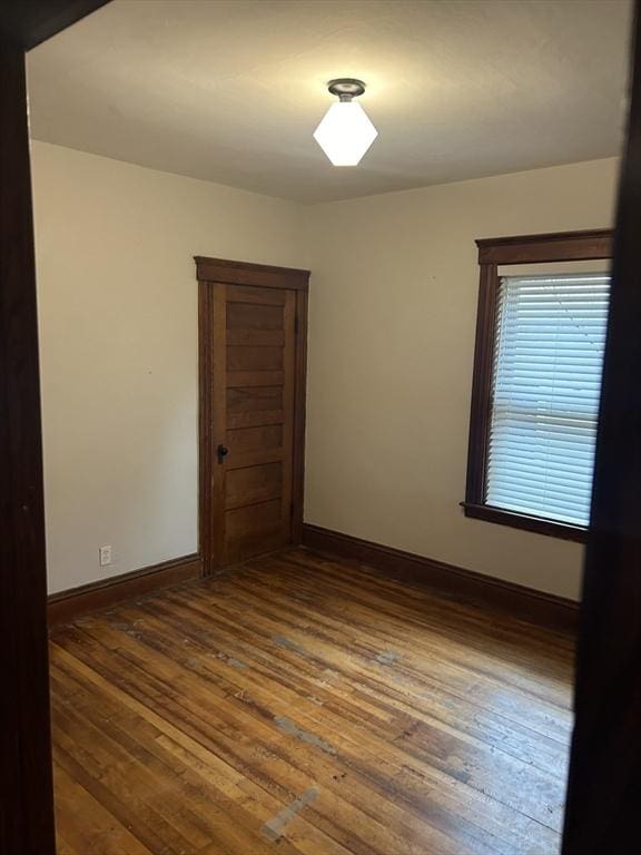 29 Tatman St, Worcester, MA 01607 - spare room with baseboards and hardwood / wood-style floors