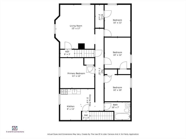45 Stanley St, Lowell, MA 01850 - view of floor plan / room layout