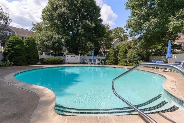 view of swimming pool