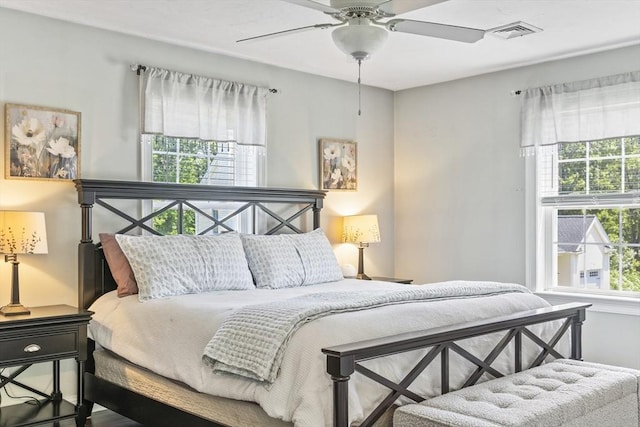 1 Woodland Ct Unit B, Milford, MA 01757 - bedroom featuring ceiling fan