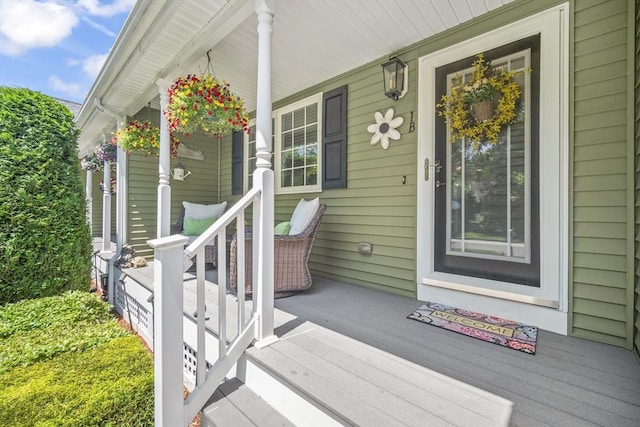 1 Woodland Ct Unit B, Milford, MA 01757 - view of wooden porch