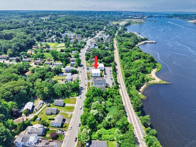 3652 N Main St Unit 4, Fall River, MA 02720 - aerial view of property's location with a large body of water