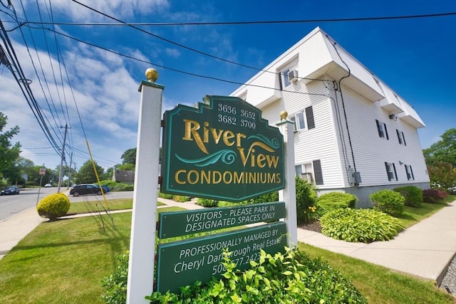3652 N Main St Unit 4, Fall River, MA 02720 - view of community sign