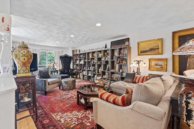 8 Deer Path Unit 8, Hudson, MA 01749 - living area with wood finished floors and recessed lighting
