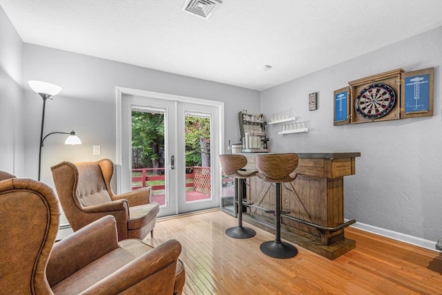 31 Alexander Rd, Hopkinton, MA 01748 - indoor dry bar with hardwood / wood-style floors and baseboards