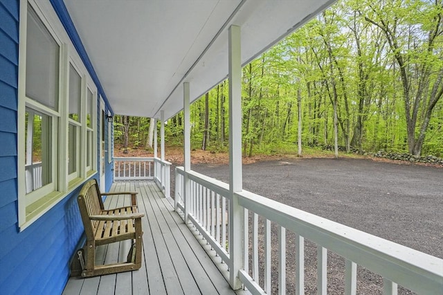 455 Main St, Rutland, MA 01543 - deck featuring covered porch