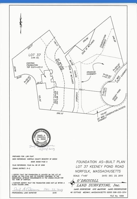 18 Keeney Pond Rd, Norfolk, MA 02056 - map / location