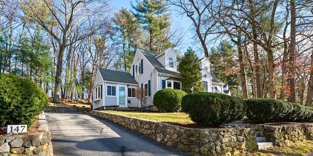 view of home's exterior