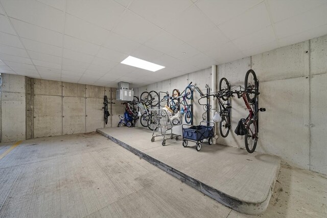 11 Walley St Unit 202, Boston, MA 02128 - basement featuring a drop ceiling