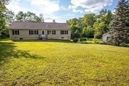 185 Baldwinville Rd, Winchendon, MA 01475 - rear view of house featuring a yard