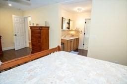 185 Baldwinville Rd, Winchendon, MA 01475 - bedroom featuring ensuite bath and a ceiling fan