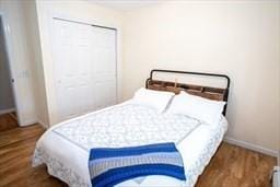 185 Baldwinville Rd, Winchendon, MA 01475 - bedroom with wood finished floors, baseboards, and a closet