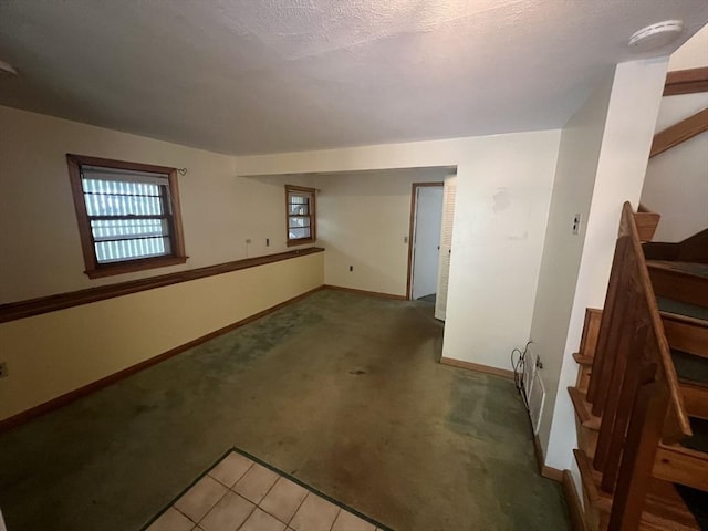 18 Blueberry Ln, Barnstable, MA 02648 - unfurnished room with light colored carpet, a smoke detector, and stairway