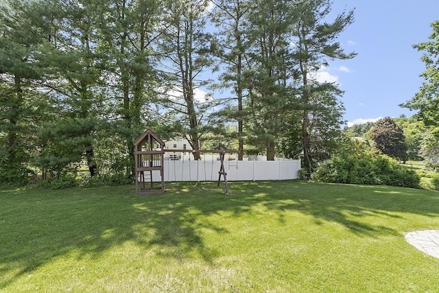 9 Bateson Dr, Andover, MA 01810 - view of yard with a playground